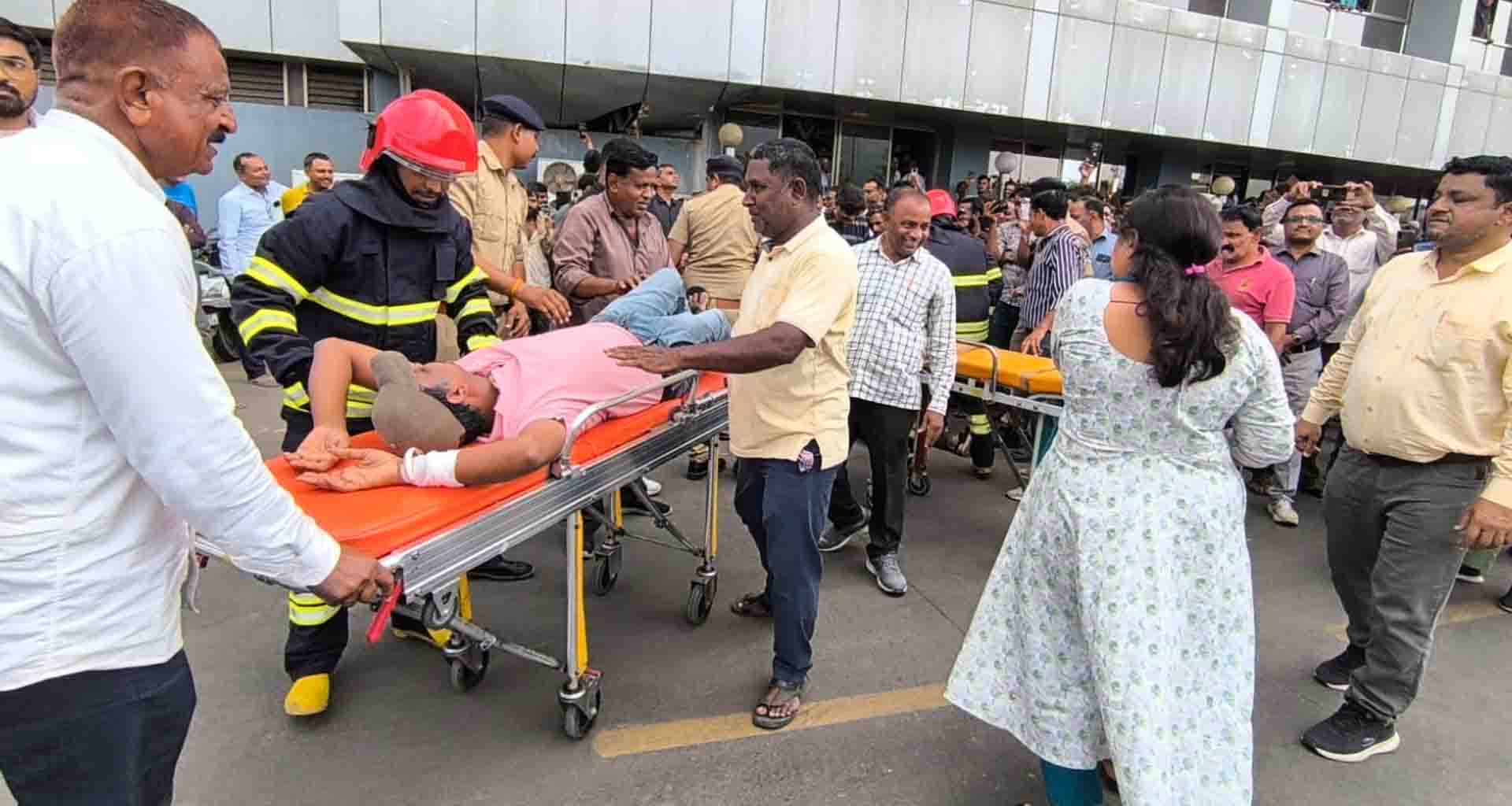 ઊંઝા એપીએમસી સંકુલ ખાતે એર સ્ટ્રાઇક હુમલાને લઈ મોકડ્રીલ યોજાઈ