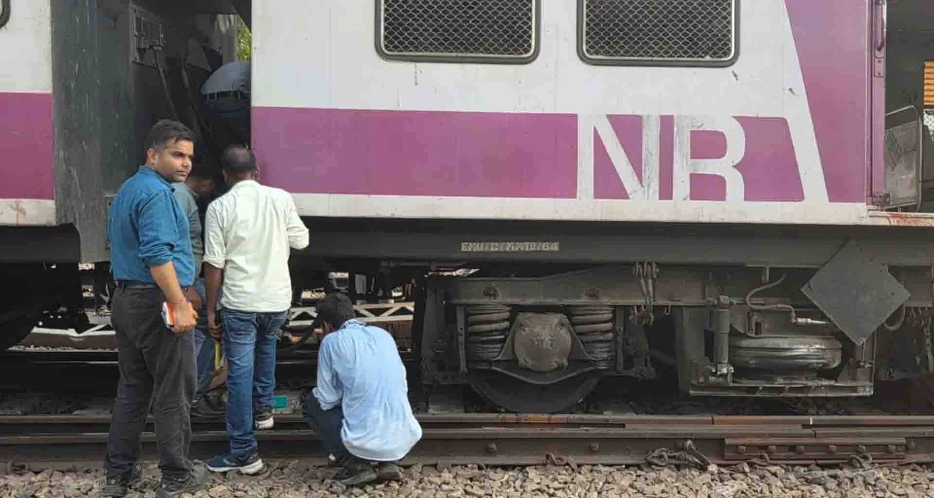 દિલ્હી;  ટ્રેનનો ડબ્બો પાટા પરથી ઉતરી ગયો જાનહાનિ ટળી