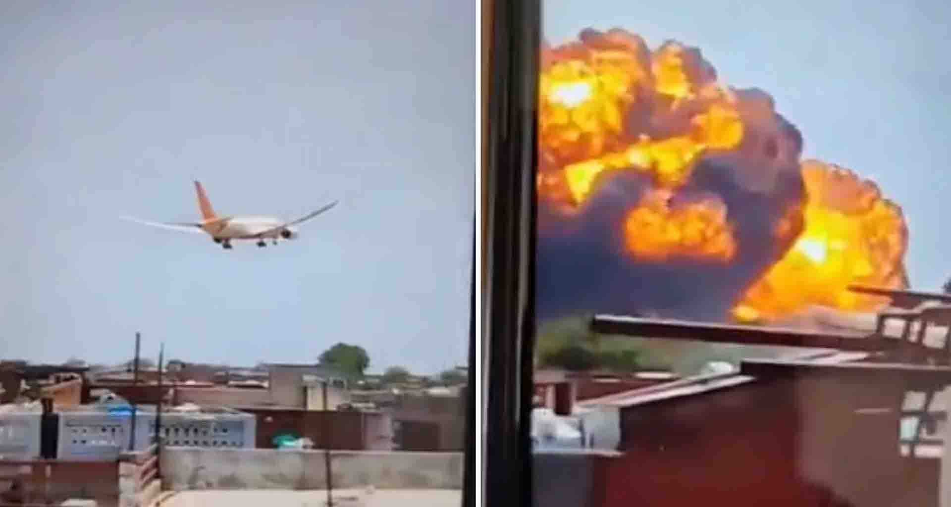 અમદાવાદમાં એર ઇન્ડિયાનું વિમાન ક્રેશ થયું, વિમાનમાં 242 લોકો સવાર હતા