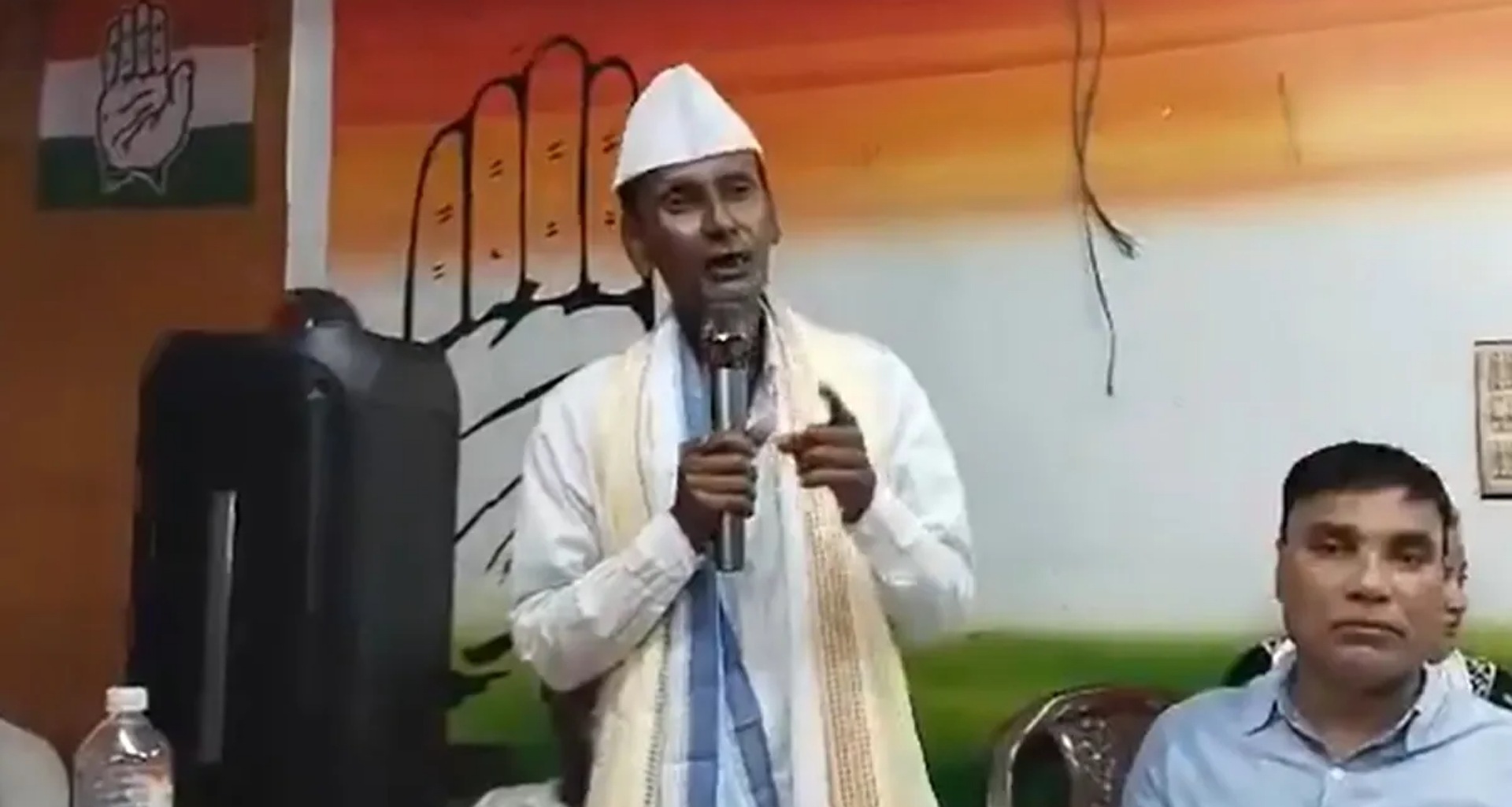 કોંગ્રેસની બેઠકમાં બાંગ્લાદેશનું રાષ્ટ્રગીત ગાવાના કારણે થયો વિવાદ