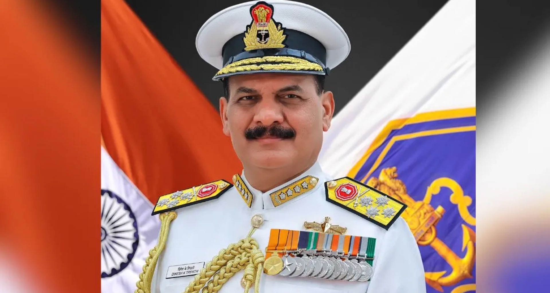 નૌકાદળના વડા એડમિરલ દિનેશ કે ત્રિપાઠી શ્રીલંકાના 4 દિવસના સત્તાવાર પ્રવાસ પર, પ્રધાનમંત્રી હરિની અમરસુરિયાને મળશે