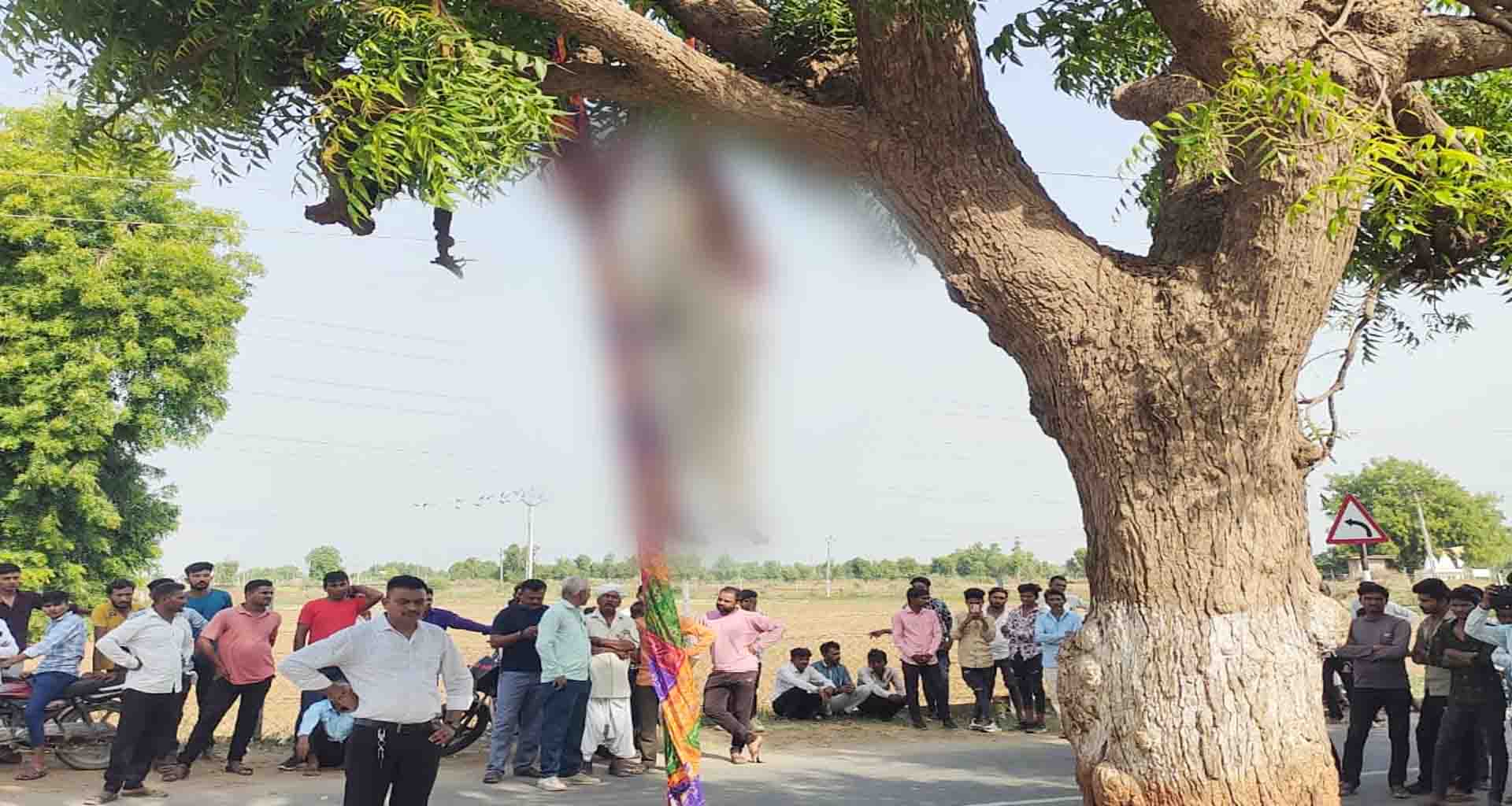 મોટા ગામના વૃદ્ધે ગઢ ગામની સીમમાં ગળે ફાંસો ખાઇ જીવન ટૂંકાવ્યું