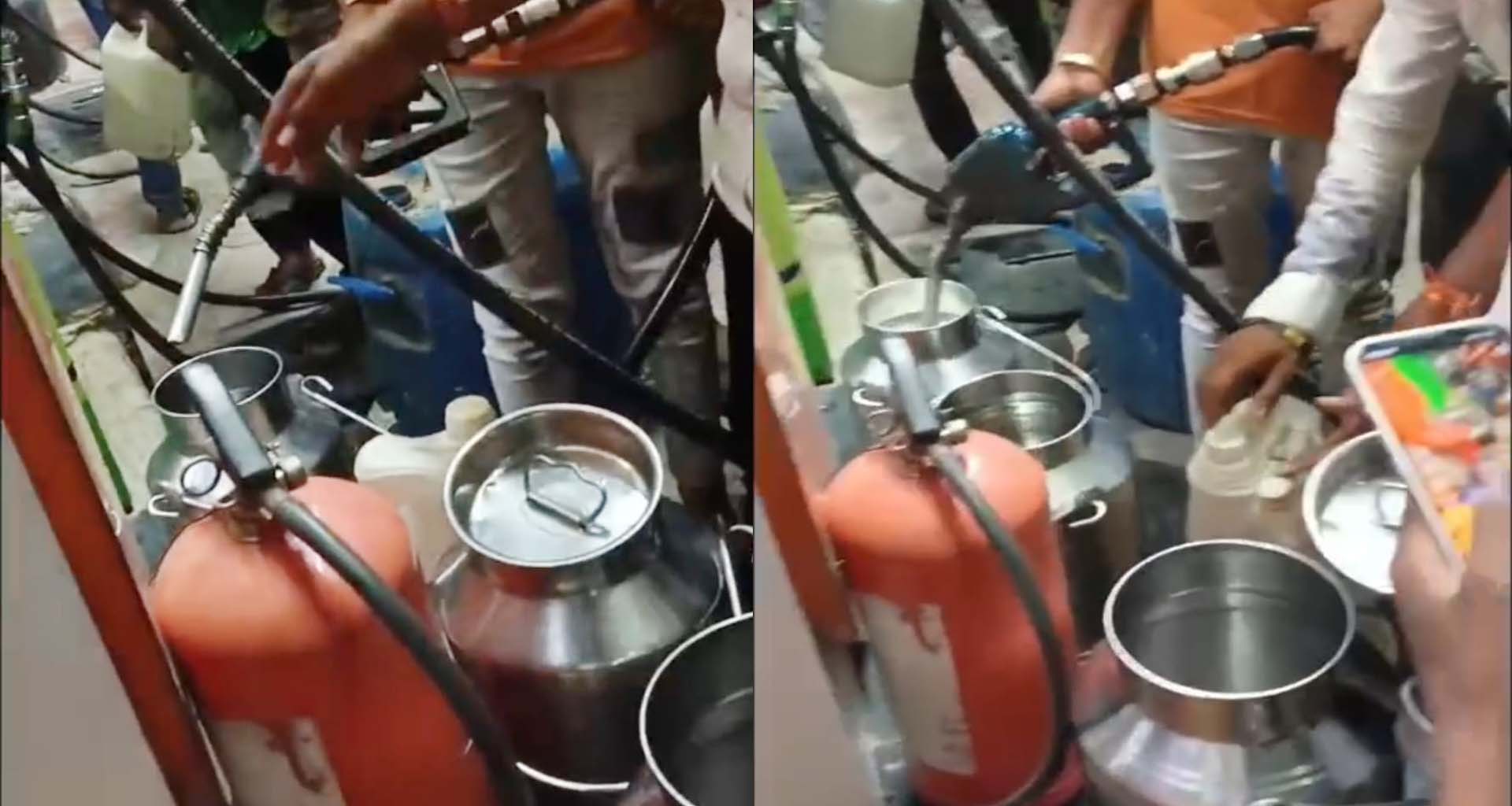 ડીસામાં પેટ્રોલની અછતની અફવા : સતત બીજા દિવસે પણ પેટ્રોલ પંપો પર વાહનોની લાંબી કતારો