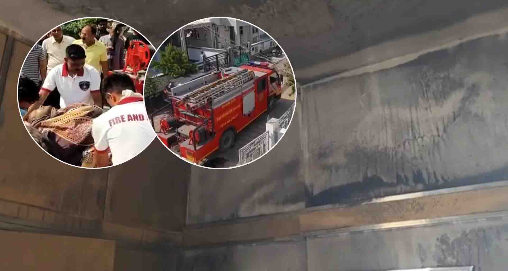 પાટણ તિરૂપતિ બંગ્લોઝમાં રહેતા ઠક્કર યુવકે પોતાના શરીર પર જાતે જ જવલનશીલ પદાર્થ છાંટી આગ ચાંપી