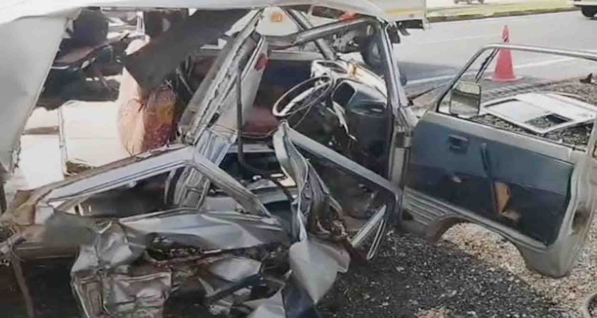 મહેસાણાના નંદાસણ પાસે ટ્રિપલ અકસ્માત સર્જતાં ઘટના સ્થળે એકનું મોત : ચાર ઘાયલ