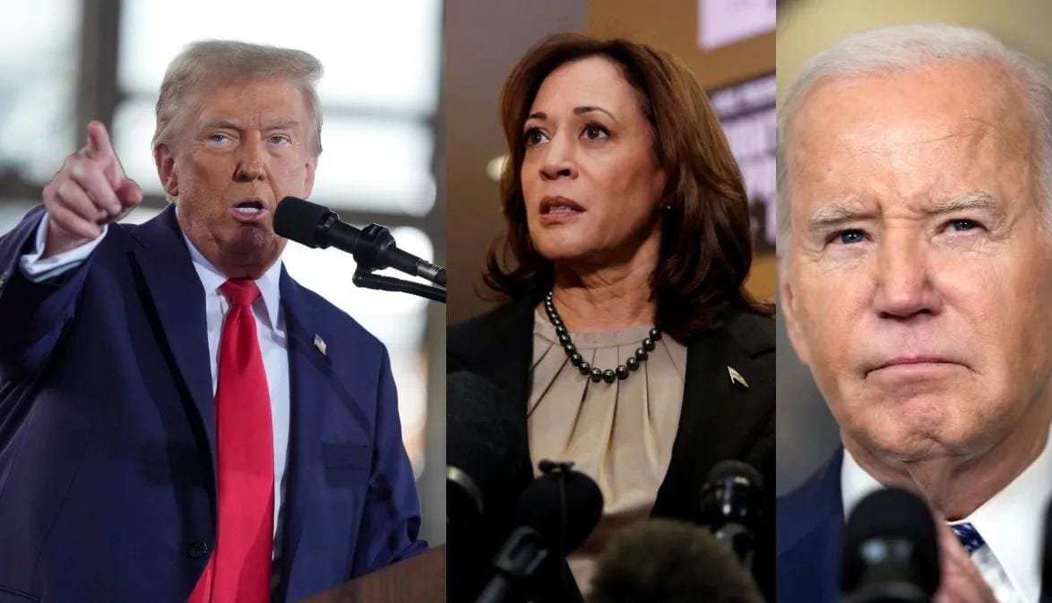 ડોનાલ્ડ ટ્રમ્પની જીત પર કમલા હેરિસ અને બિડેનનું પહેલું નિવેદન, જાણો શું કહ્યું