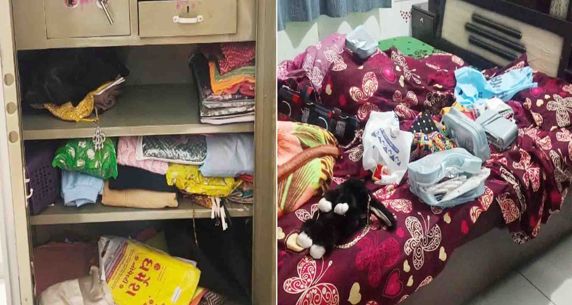 સાબરકાંઠા; તલોદમાં બંધ મકાનમાં તસ્કરોએ 11 લાખની ચોરી કરી ફરાર