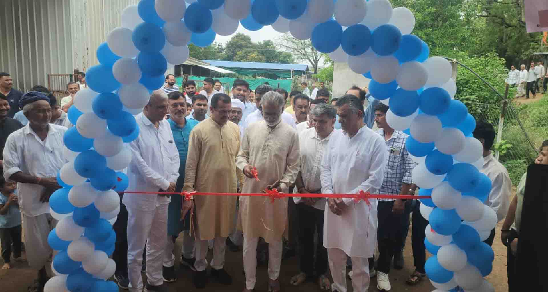 ડીસાના રસાણા ગૌશાળા ખાતે ગાયો માટે નવા શેડનું લોકાર્પણ: ગૌસેવાને વેગ મળ્યો