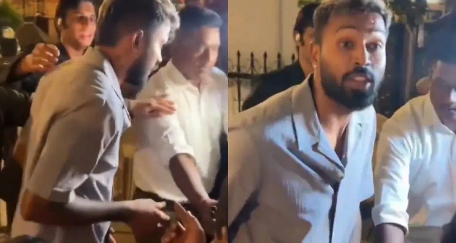 હાર્દિક પંડ્યા સાથે સેલ્ફી લેવાનો ઇનકાર થતાં ચાહક ગુસ્સે ભરાયો