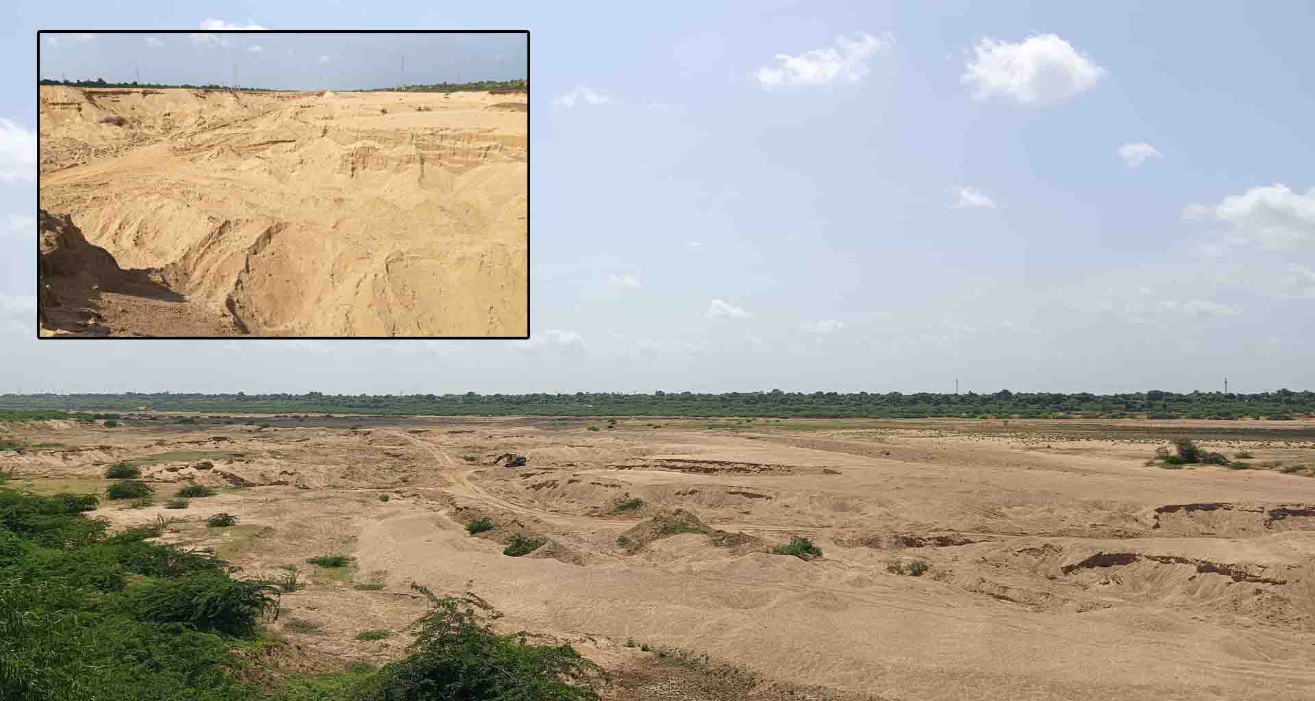 ડીસા કુપટ બનાસ નદીમાંથી મોટાપાયે રેતીની ચોરી થતી હોવાની બુમરાણ ઉઠવા પામી