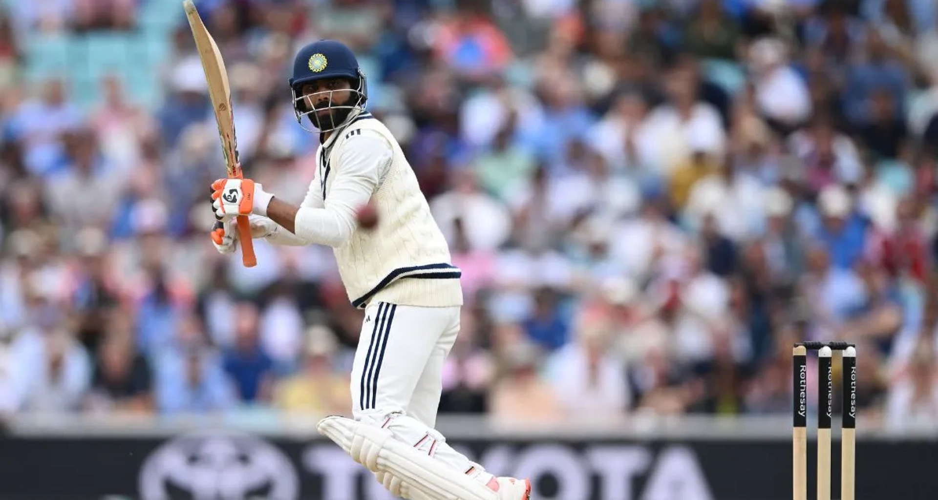 ઓવલ ટેસ્ટમાં થયો મોટો હોબાળો, રવિન્દ્ર જાડેજાના કારણે લાઈવ મેચમાં ચાહકે કરવું પડ્યું આવું