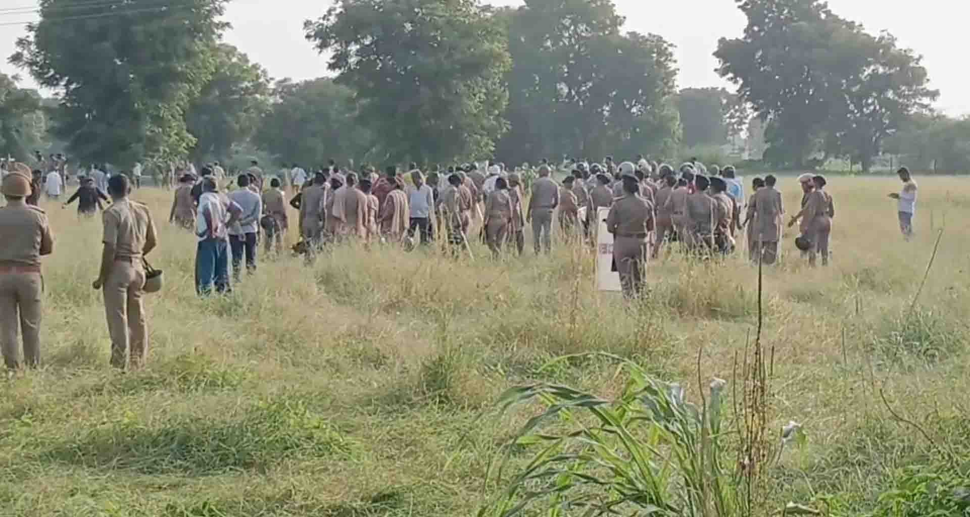 પાલનપુર ફરતે બાયપાસની જમીન માપણીનો વિરોધ જીવ આપીશું પણ જમીન નહિ: અસરગ્રસ્ત ખેડૂતો