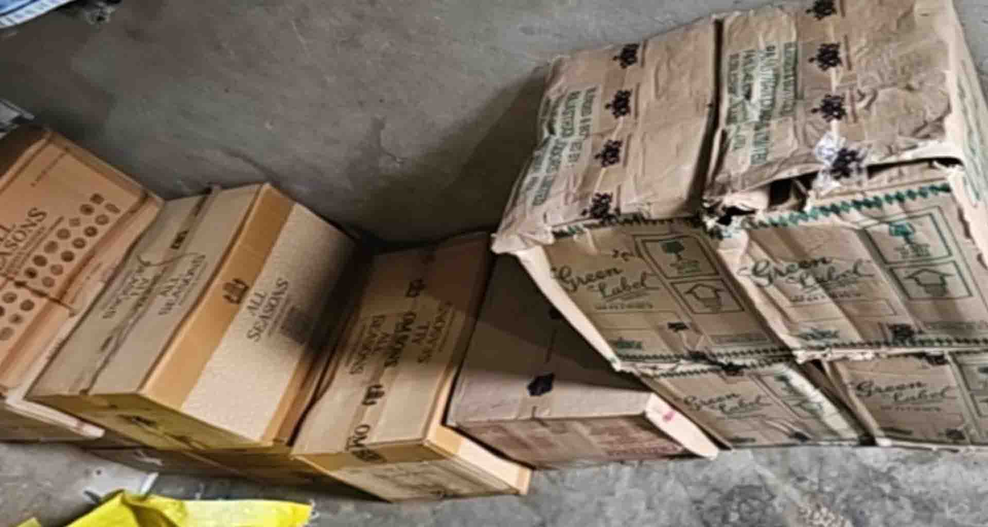 નંદાસણ પોલીસે 2.50 લાખનો વિદેસી દારૂ ઝડપી પાડ્યો; આરોપી ફરાર