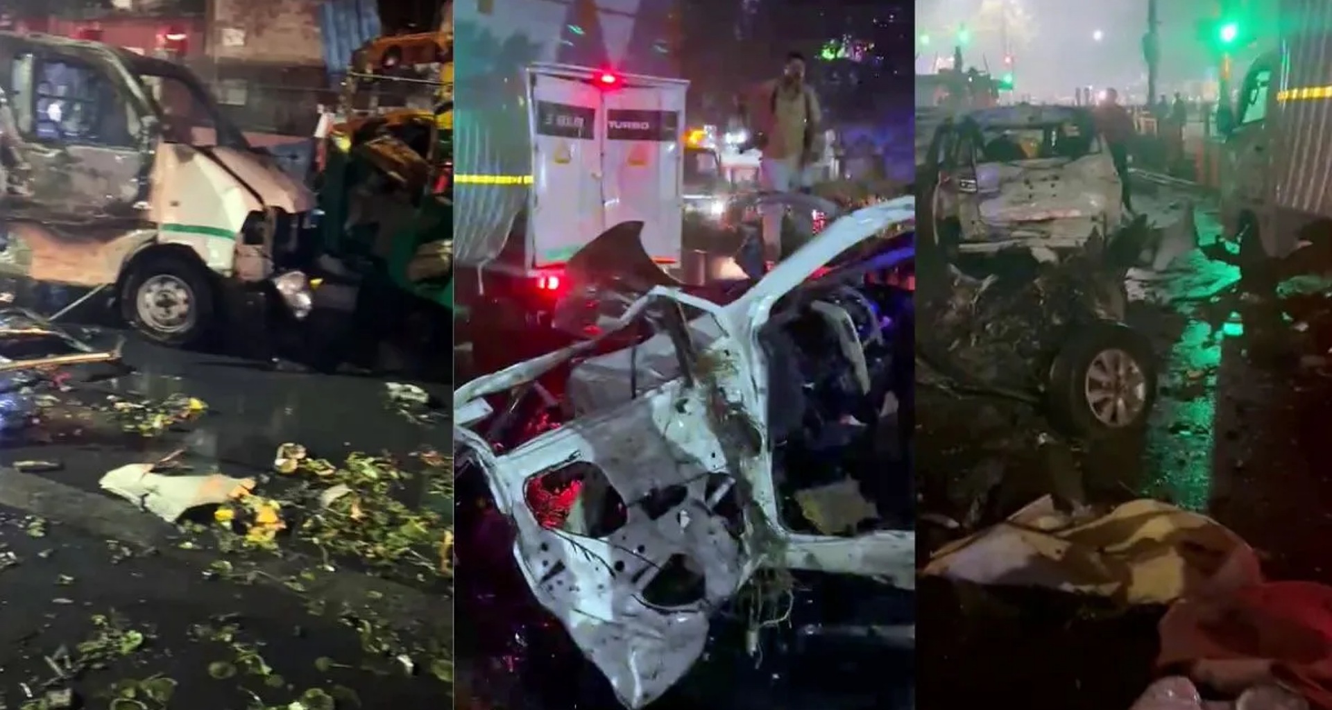 લાલ કિલ્લા પાસે કાર બ્લાસ્ટમાં 11 લોકોના મોત