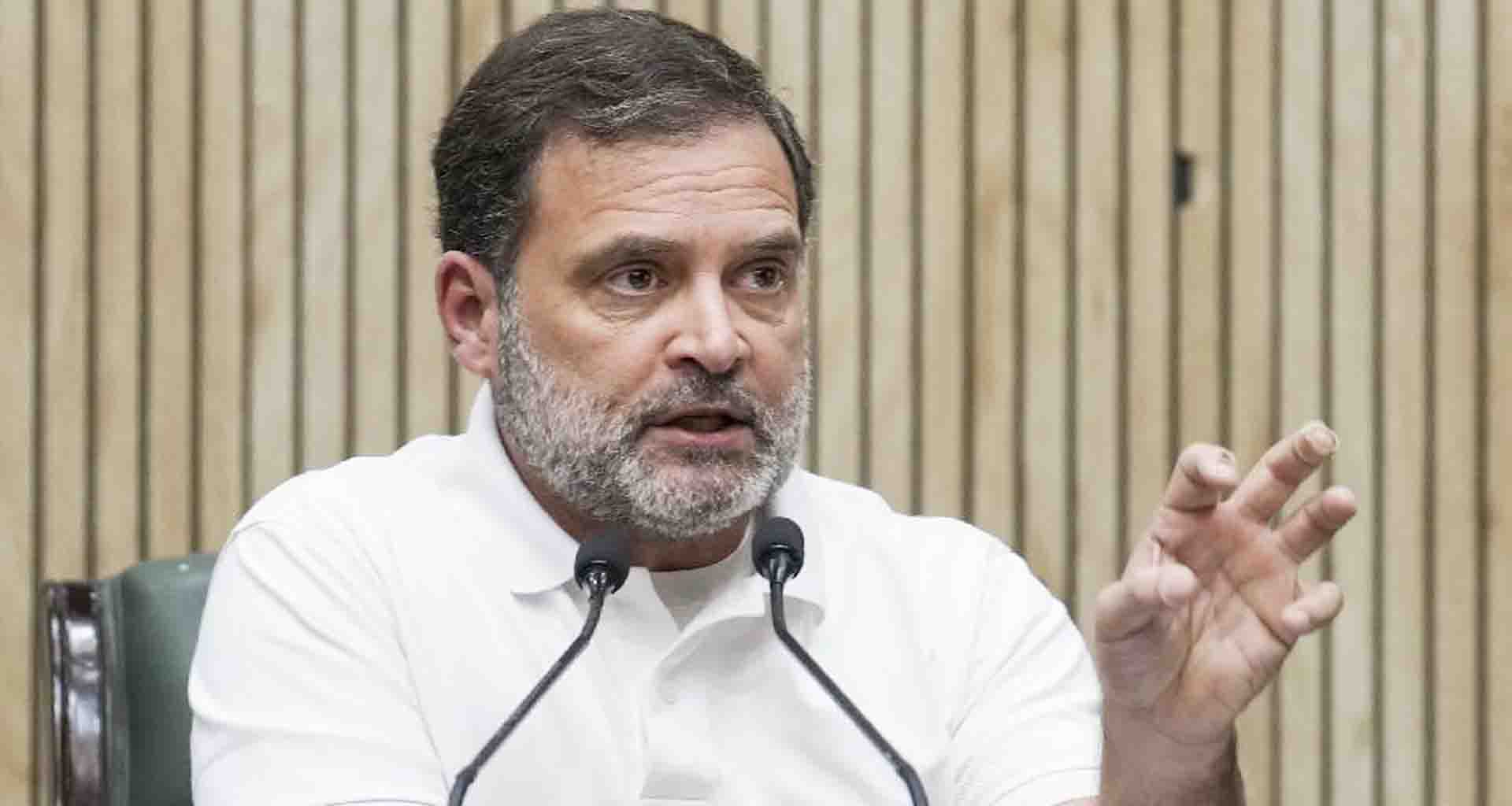 રાહુલ ગાંધીએ પીએમ મોદીને પત્ર લખ્યો; સર્વપક્ષીય બેઠક બોલાવવાની માંગ કરી