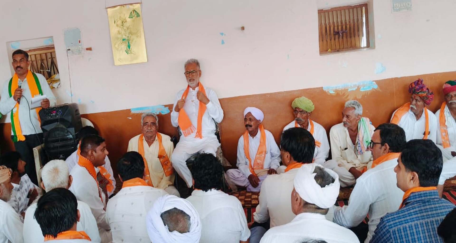 બનાસકાંઠામાં પંચાયત ચૂંટણી પૂર્વે ભાજપ સક્રિય‌ : ડીસાના જુના નેસડા જિલ્લા પંચાયત સીટ પર ભાજપની બેઠક મળી