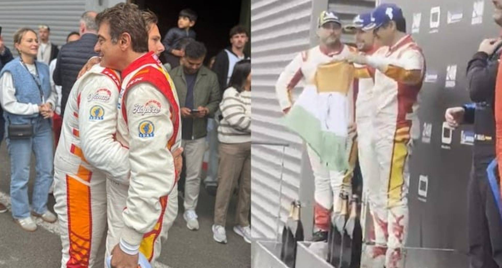 અજિત કુમારની રેસિંગ ટીમે બેલ્જિયમમાં વધુ એક પોડિયમ ફિનિશ મેળવ્યો