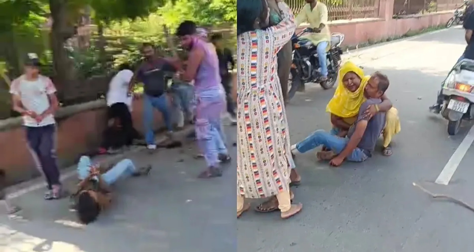 આગ્રામાં મૂર્તિ વિસર્જન દરમિયાન લોહિયાળ અથડામણ, બે જૂથો વચ્ચે ઉગ્ર લડાઈ, અનેક લોકો ઘાયલ