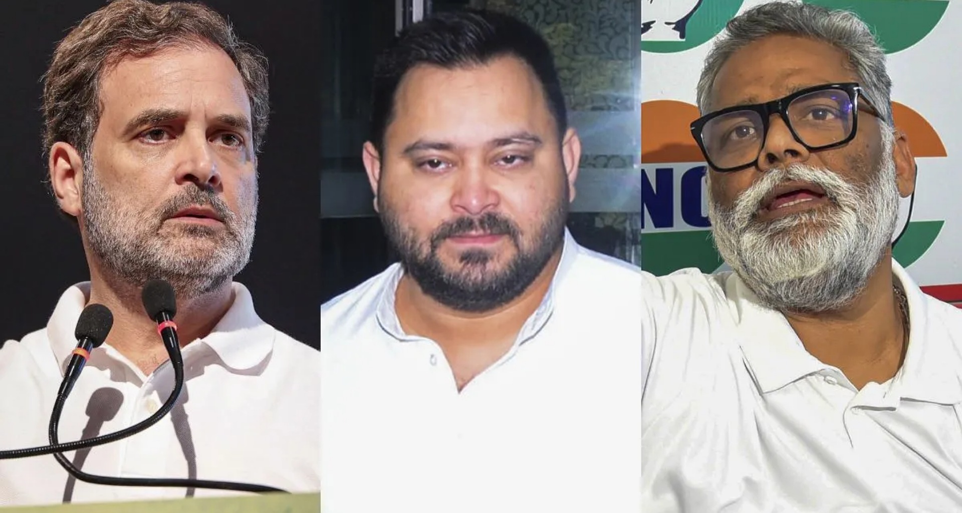 બિહારમાં મતદાર યાદી પર રાજકીય જંગ, રાહુલ-તેજસ્વી-પપ્પુનું આજે 'શક્તિ પ્રદર્શન'