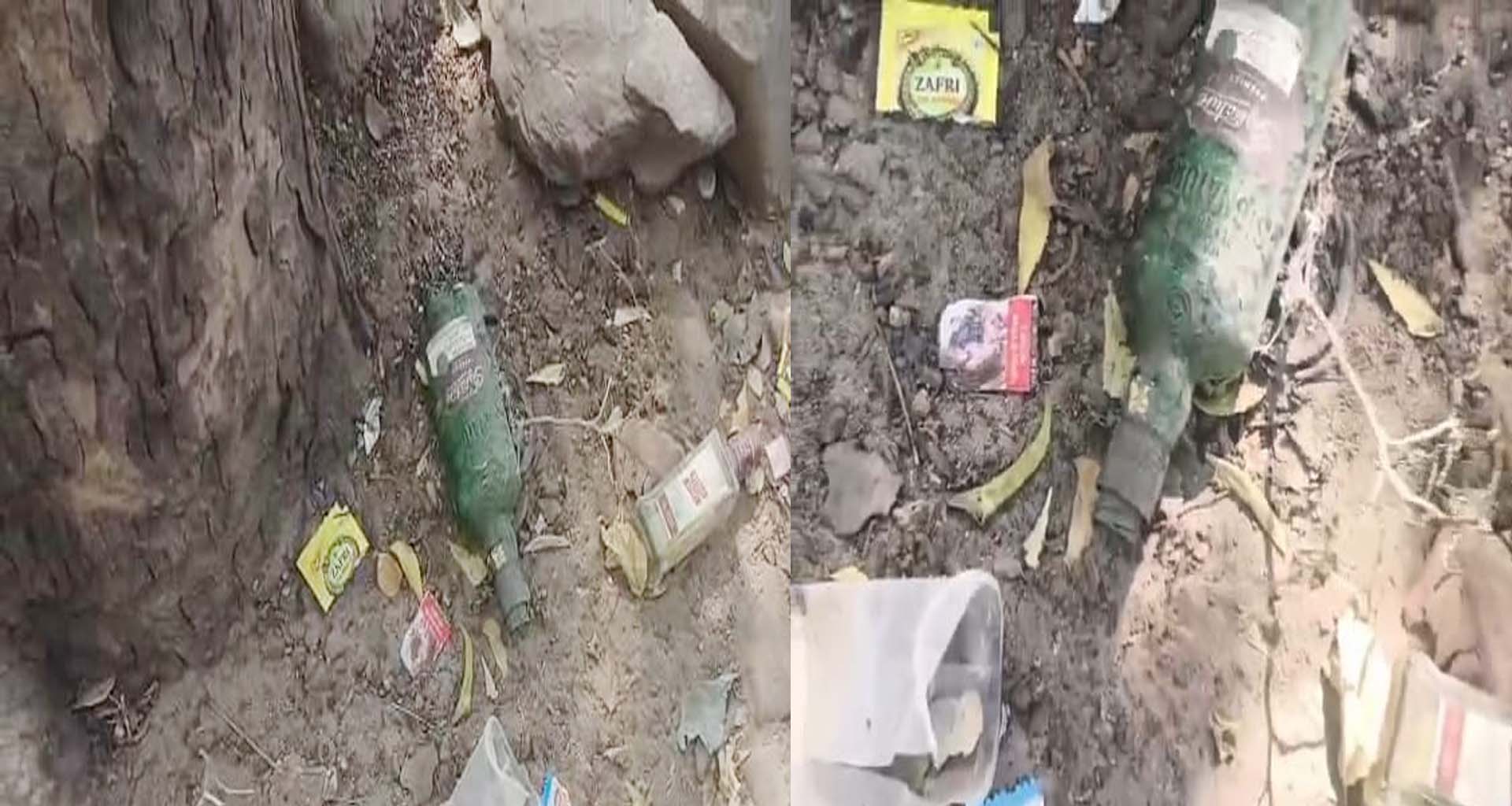 મહેસાણામાં સરકારી કચેરીઓની વચ્ચે ખુલ્લેઆમ ચાલતી દારૂની મહેફિલ