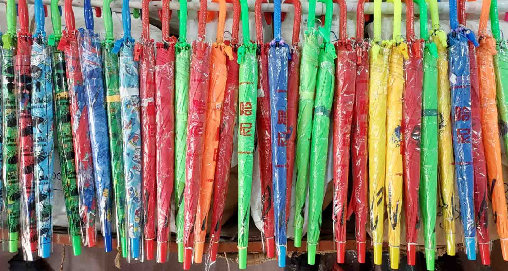 બનાસકાંઠાના બજારોમાં આધુનિક છત્રી અને રેઈનકોટનું આકર્ષણ