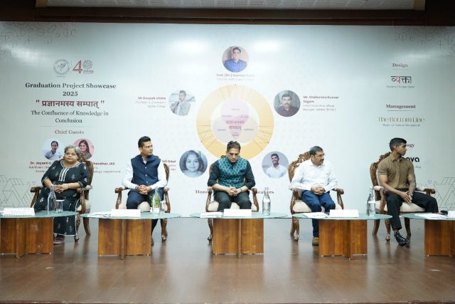 NIFT ગાંધીનગરના સ્નાતક વિદ્યાર્થીઓ દ્વારા ગ્રેજ્યુએશન શોકેસ અને ડિસ્પ્લે રજૂ કરાયા