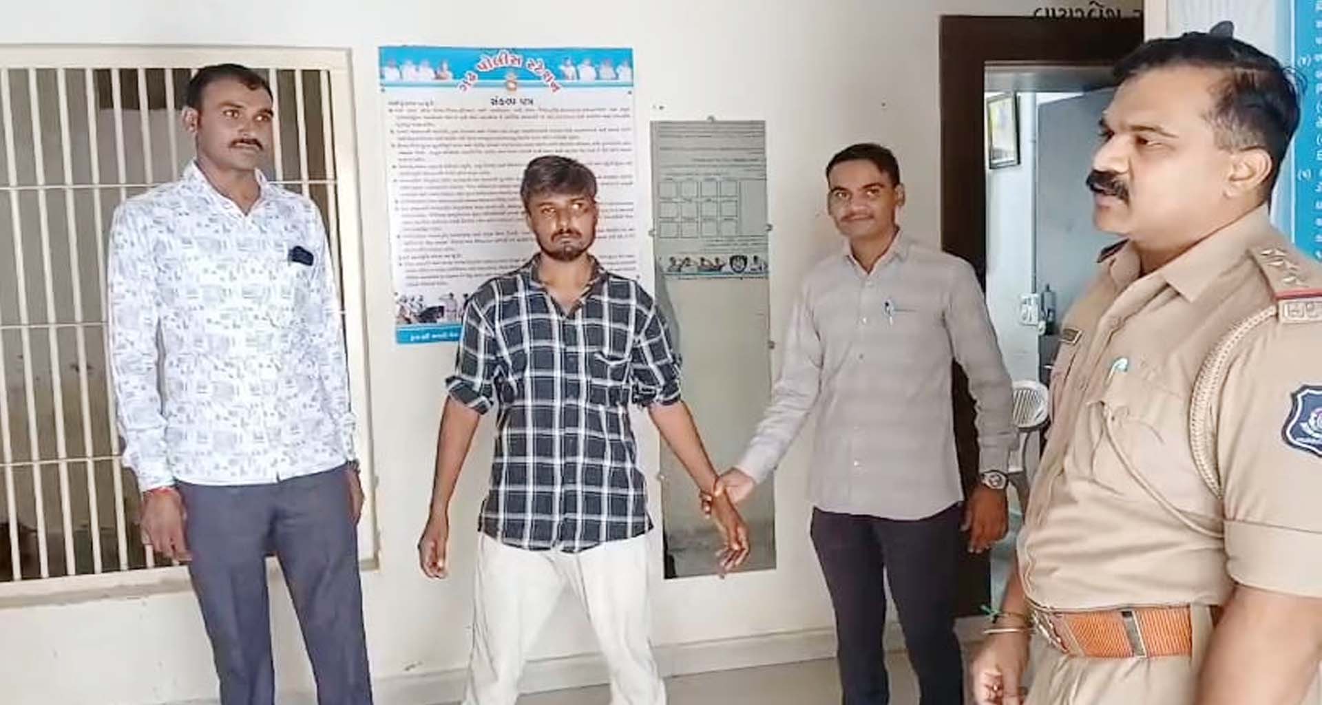 ચંડીસરમાં પત્નીની હત્યા કરનારો હત્યારો પતિ ઝડપાયો