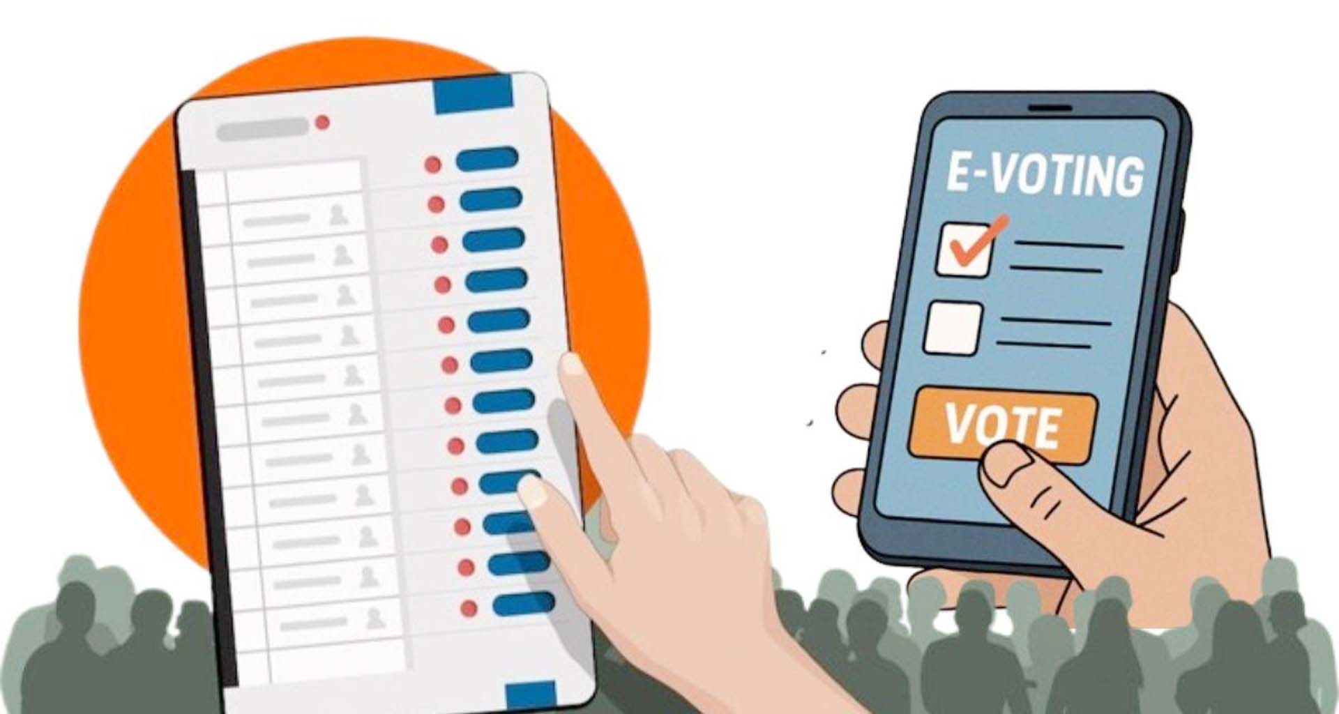 મોબાઈલ દ્વારા મતદાનઃ બિહાર દેશનું પહેલું રાજ્‍ય બનશે