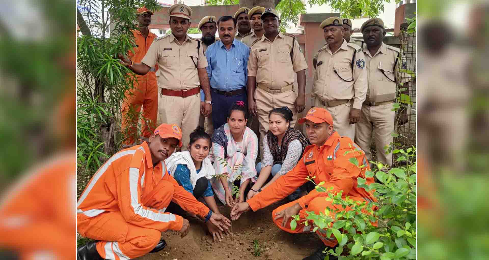 સિદ્ધપુર નર્સીગ કોલેજ ખાતે સિવિલ ડિફેન્સ તાલીમ અને વૃક્ષારોપણ કાર્યક્રમ યોજાયો