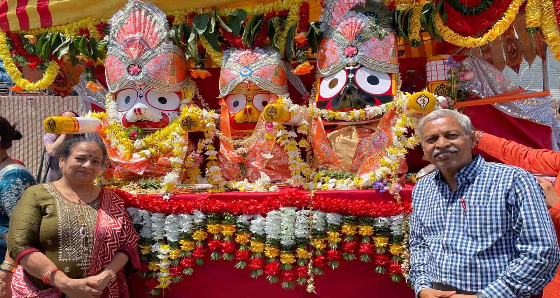 અમેરિકાના કેલિફોર્નિયા હિન્દુ મંદિરમાં ભગવાન જગન્નાથજી નો ત્રિદિવસીય પ્રતિષ્ઠા મહોત્સવ ઉજવાયો