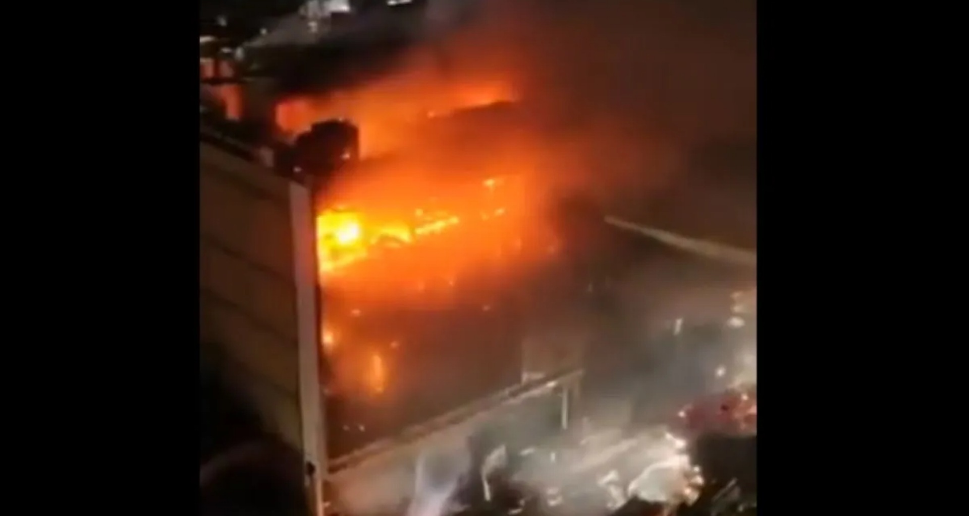 ઇરાકના શોપિંગ મોલમાં ભીષણ આગ, ઓછામાં ઓછા 60 લોકોના મોત