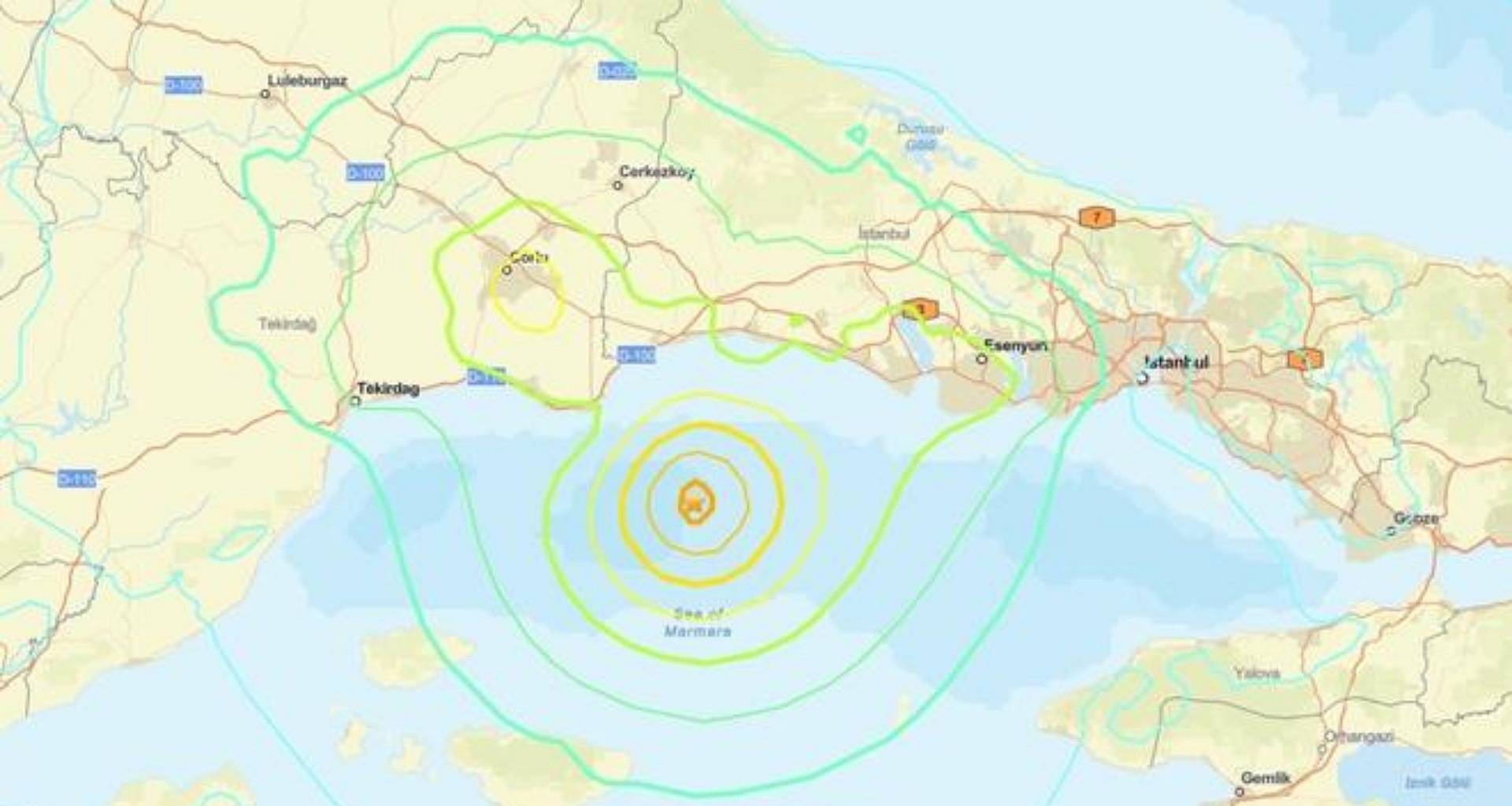 ઇસ્તંબુલમાં 6.2 ની તીવ્રતાનો શક્તિશાળી ભૂકંપ આવ્યો