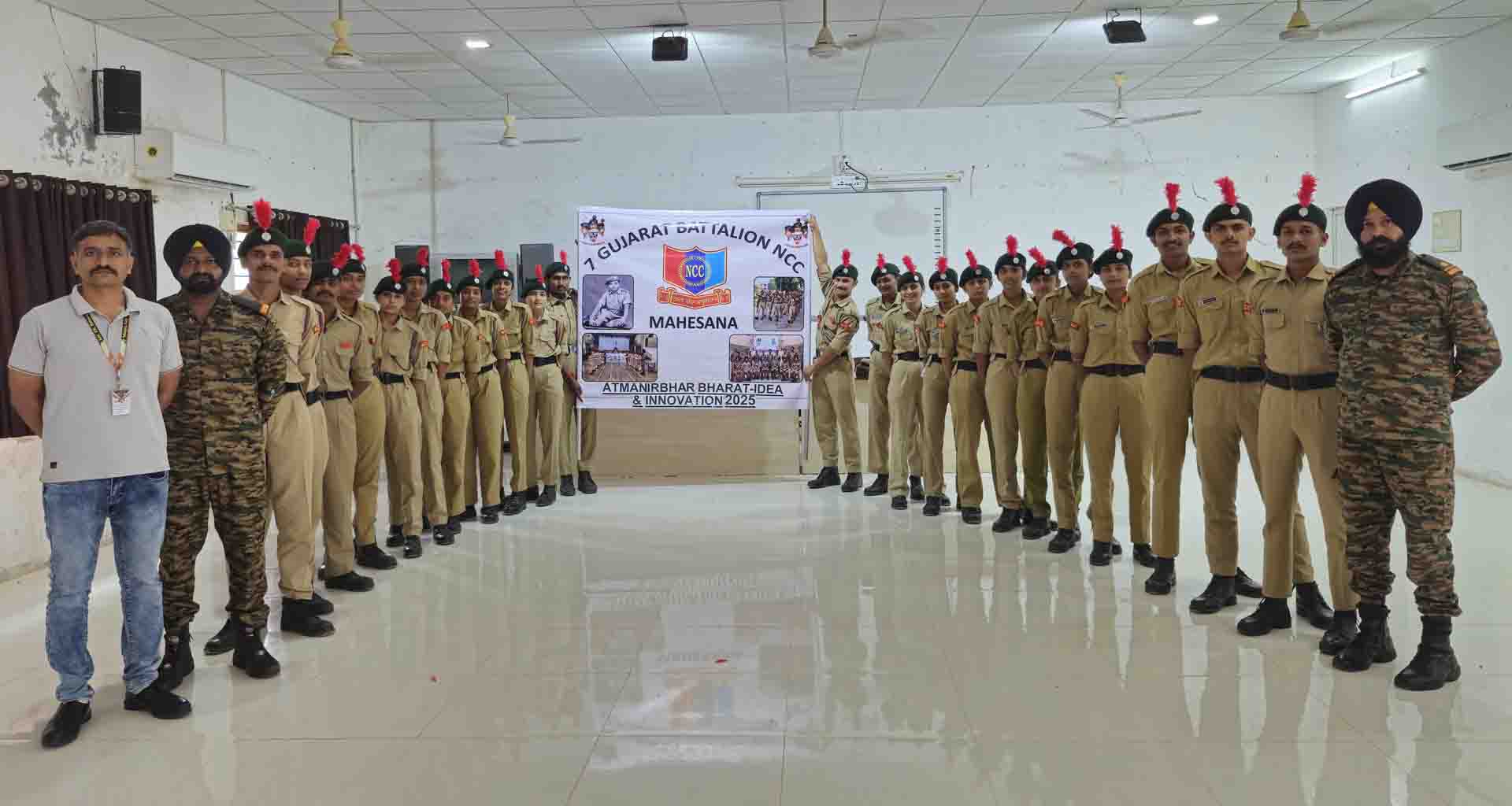 આત્મનિર્ભર ભારત અને પેપર બેગ દિવસ નિમિત્તે NCC યુનિટ દ્વારા વિશેષ આયોજન