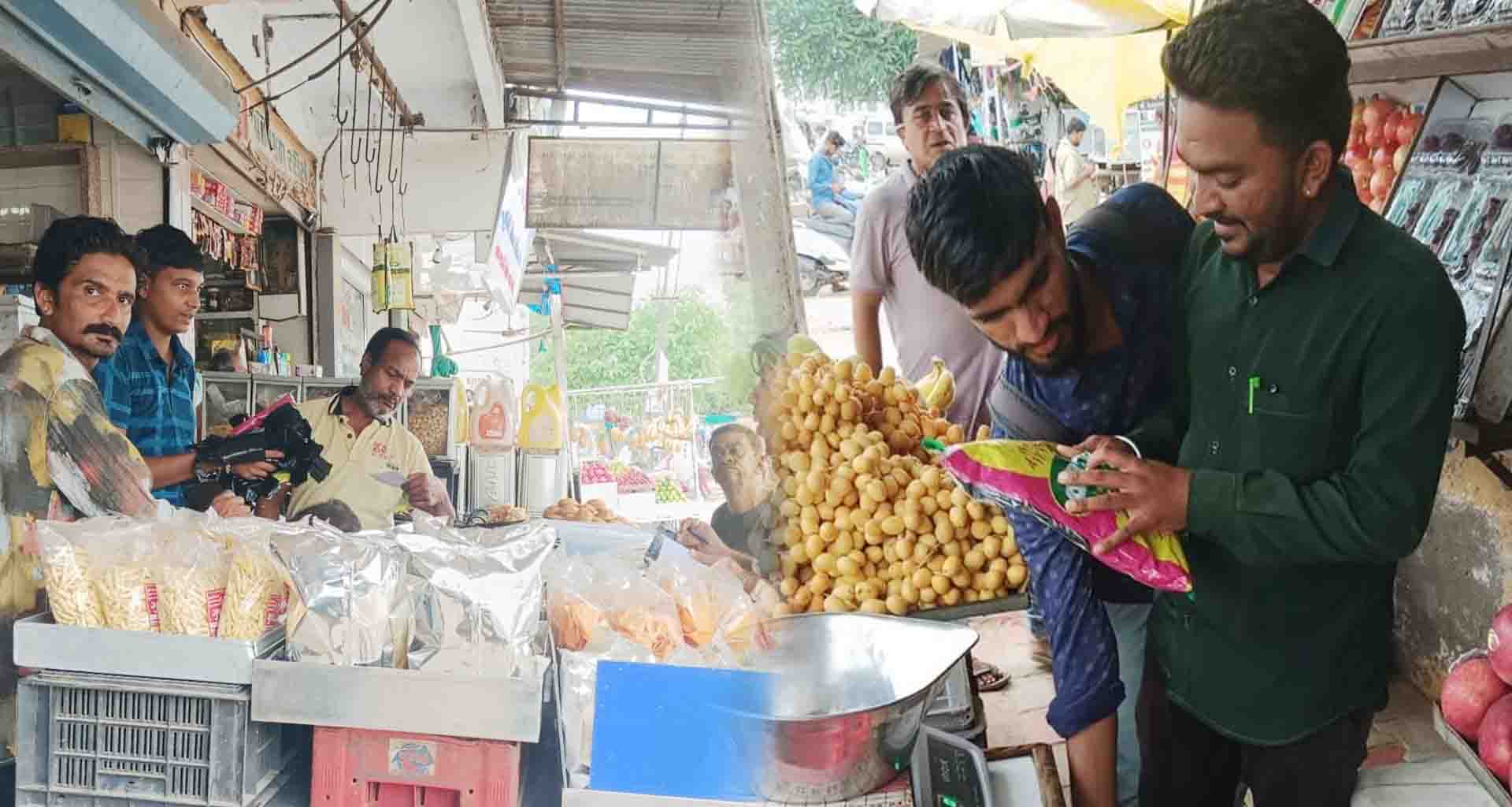 મહેસાણા; વિસનગર પાલિકાએ સિંગલ યુઝ પ્લાસ્ટિક અને ખાદ્ય પદાર્થો સામે કાર્યવાહી હાથ ધરી