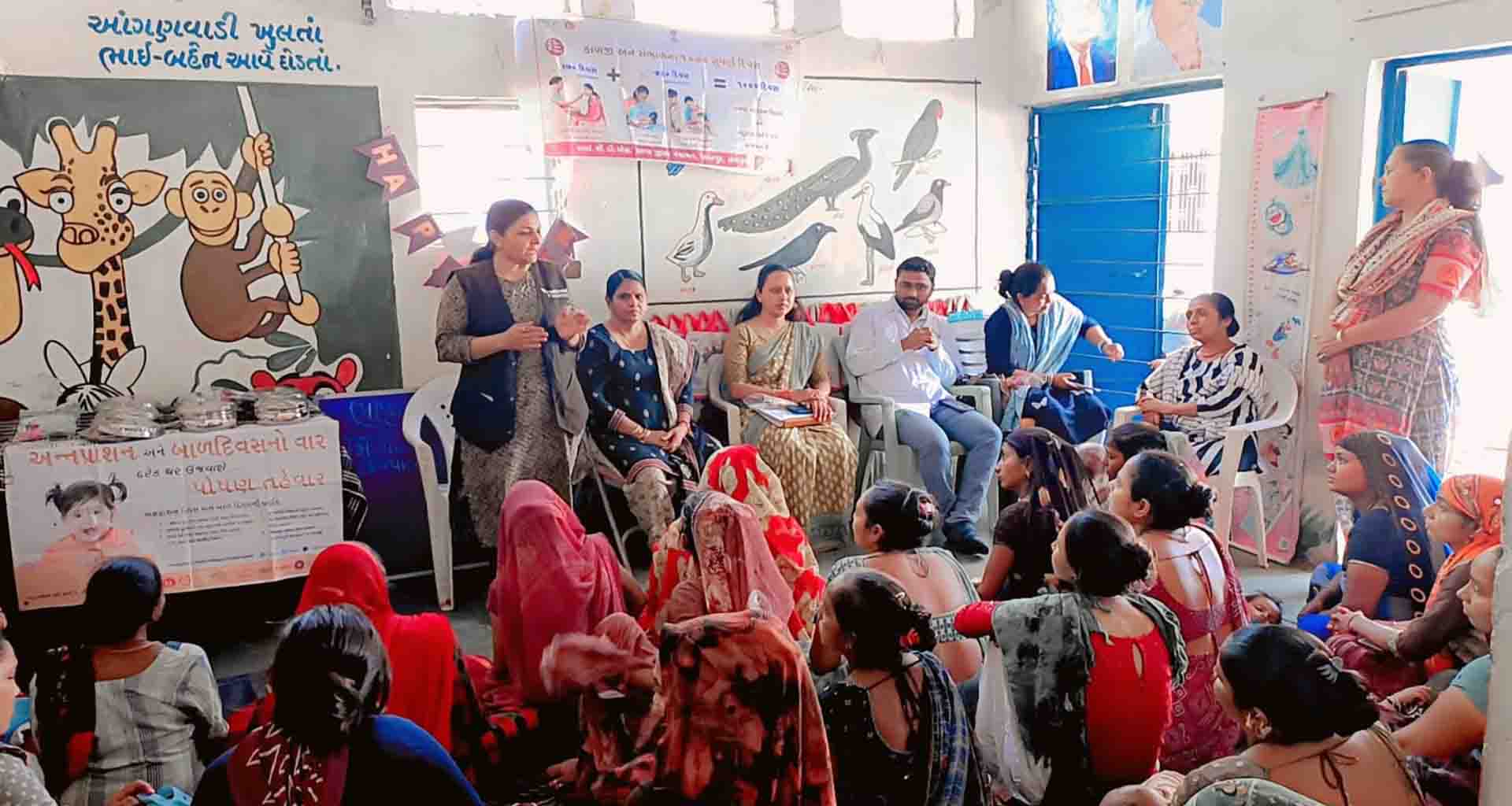 જિલ્લામાં 7માં પોષણ પખવાડિયાની ઉજવણી કરાઈ, બાળકો તેમજ લોકોને પોષણ-જાગૃતિ માટે માર્ગદર્શન અપાયું