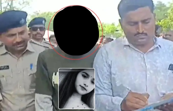 સુરેન્દ્રનગરમાં યુવતીને જાહેરમાં છરીના ઘા મારીને હત્યા નિપજાવ્યાના કેસમાં પોલીસ આરોપીને સાથે રાખી ઘટનાનું રિકન્સ્ટ્રક્શન કર્યું