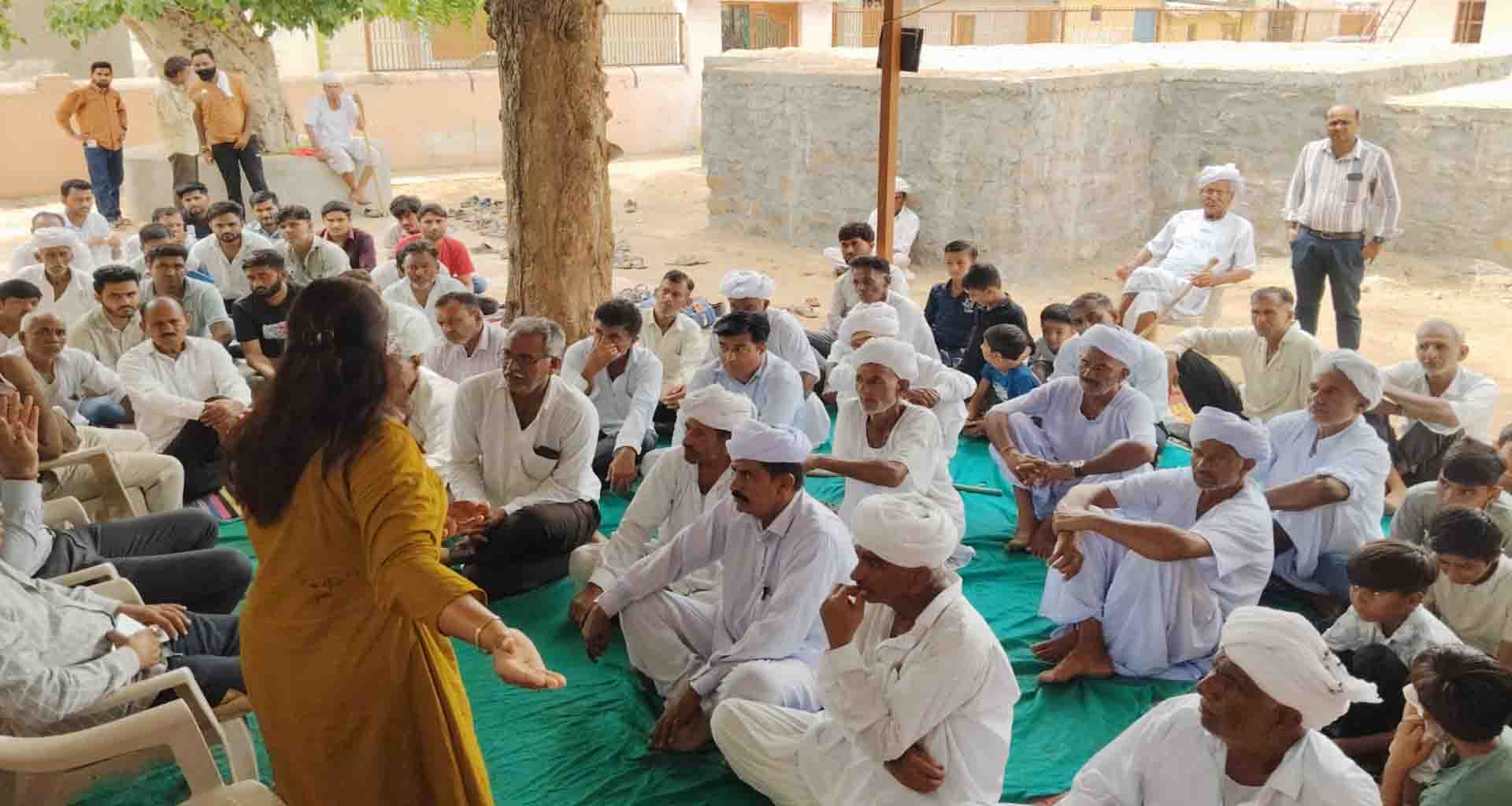 વિશ્વ પર્યાવરણ દિવસ પૂર્વે રસાણા મોટા ખાતે ખેડૂતો માટે ખેડૂત માર્ગદર્શન કાર્યક્રમ યોજાયો