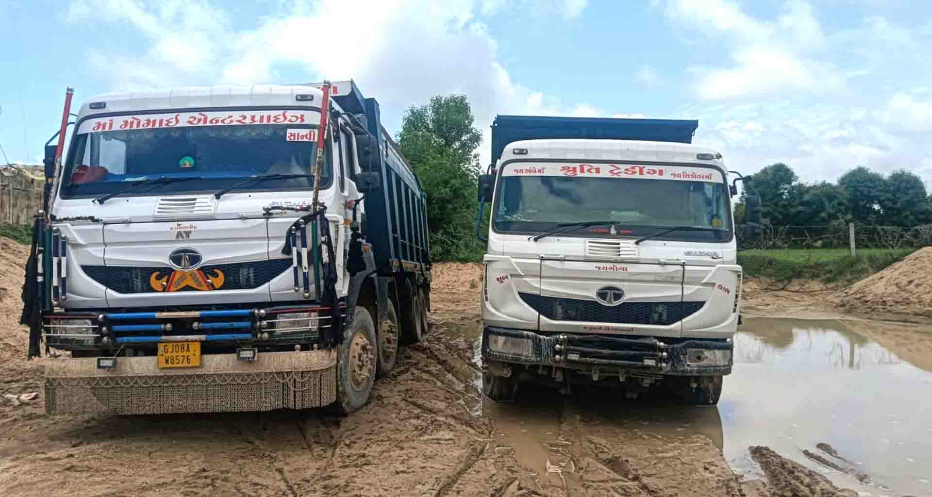 બનાસકાંઠા જિલ્લામાં કરોડોની રોયલ્ટી ચોરી કરતા રેત માફીયાઓ સામે જિલ્લા ભૂસ્તર વિભાગ એક્શન મોડમાં