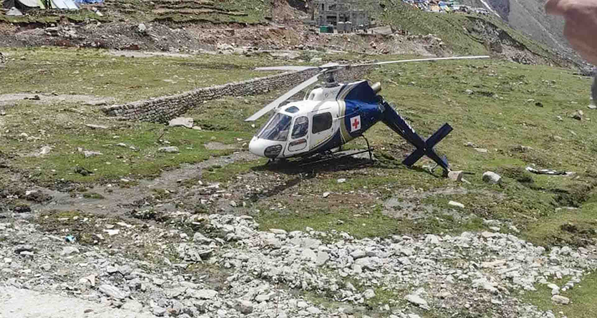 ઋષિકેશમાં હેલી એમ્બ્યુલન્સ સર્વિસનું હેલિકોપ્ટર કેદારનાથમાં ક્રેશ; તમામ મુસાફરો સુરક્ષિત