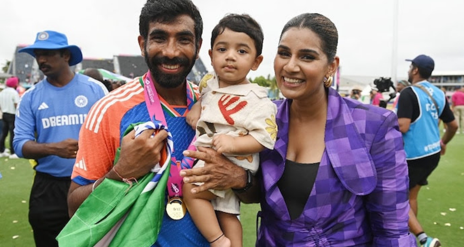 બુમરાહની પત્ની સંજનાએ ટ્રોલ્સ પર નિશાન સાધ્યું: કહ્યું અંગદ તમારા મનોરંજનનો વિષય નથી