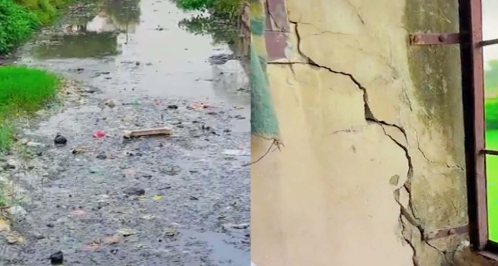 પાટણની વસ્ત્રાસર કેનાલમાં ભંગાણ સજૉયા બાદ તેનું સમારકામ હાથ નહિ ધરાતા ખેડૂતો અને રહિશો પરેશાન