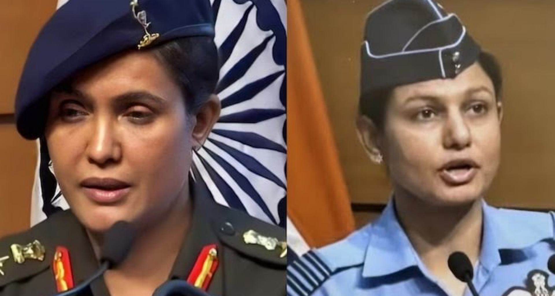 કર્નલ સોફિયા કુરેશી, વિંગ કમાન્ડર વ્યોમિકા સિંહે ઓપરેશન સિંદૂર બ્રીફિંગનું નેતૃત્વ કર્યું