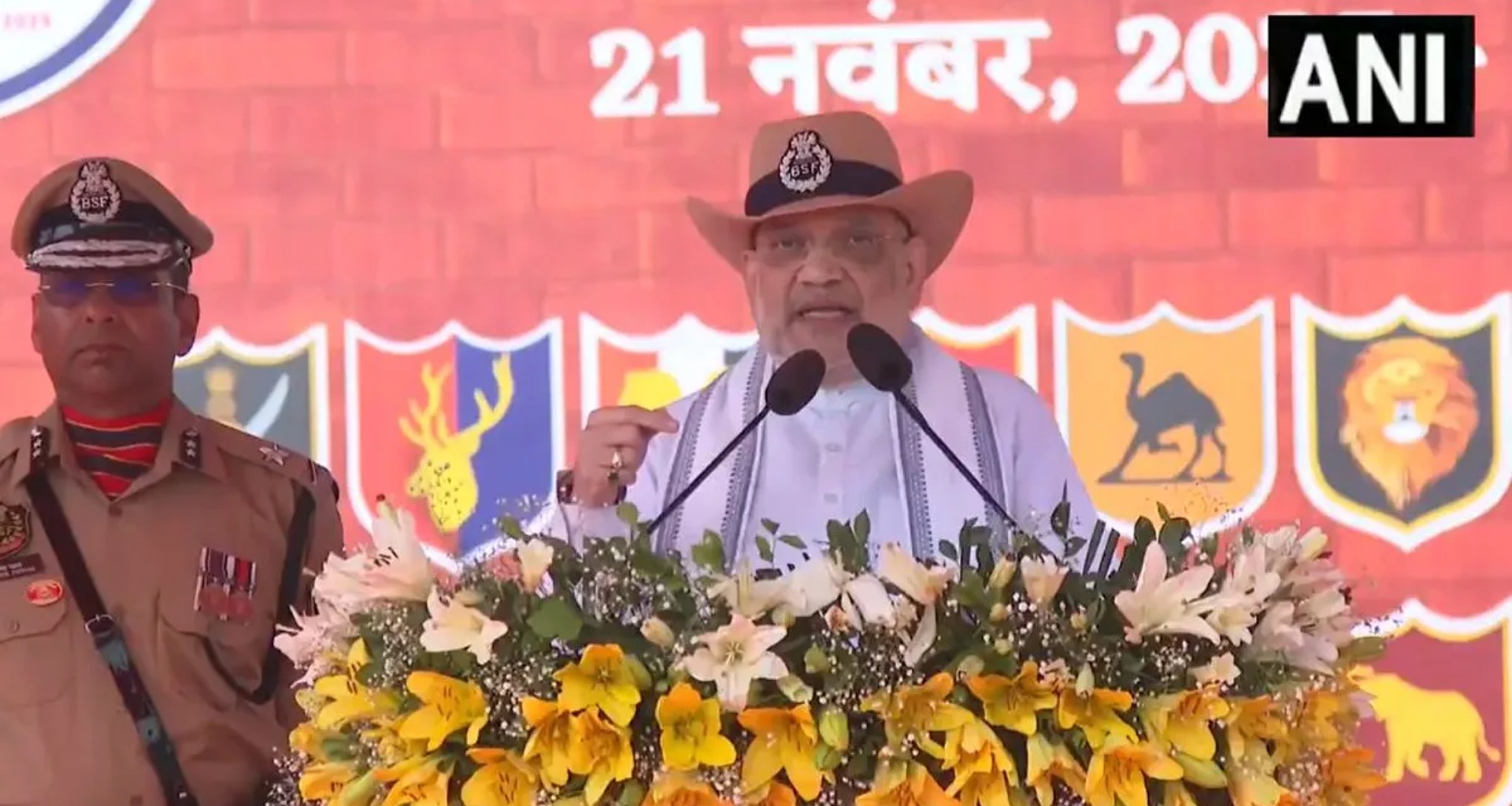 કેન્દ્રીય ગૃહમંત્રી અમિત શાહે ભુજમાં બીએસએફના 61મા સ્થાપના દિવસની ઉજવણીને સંબોધિત કરી