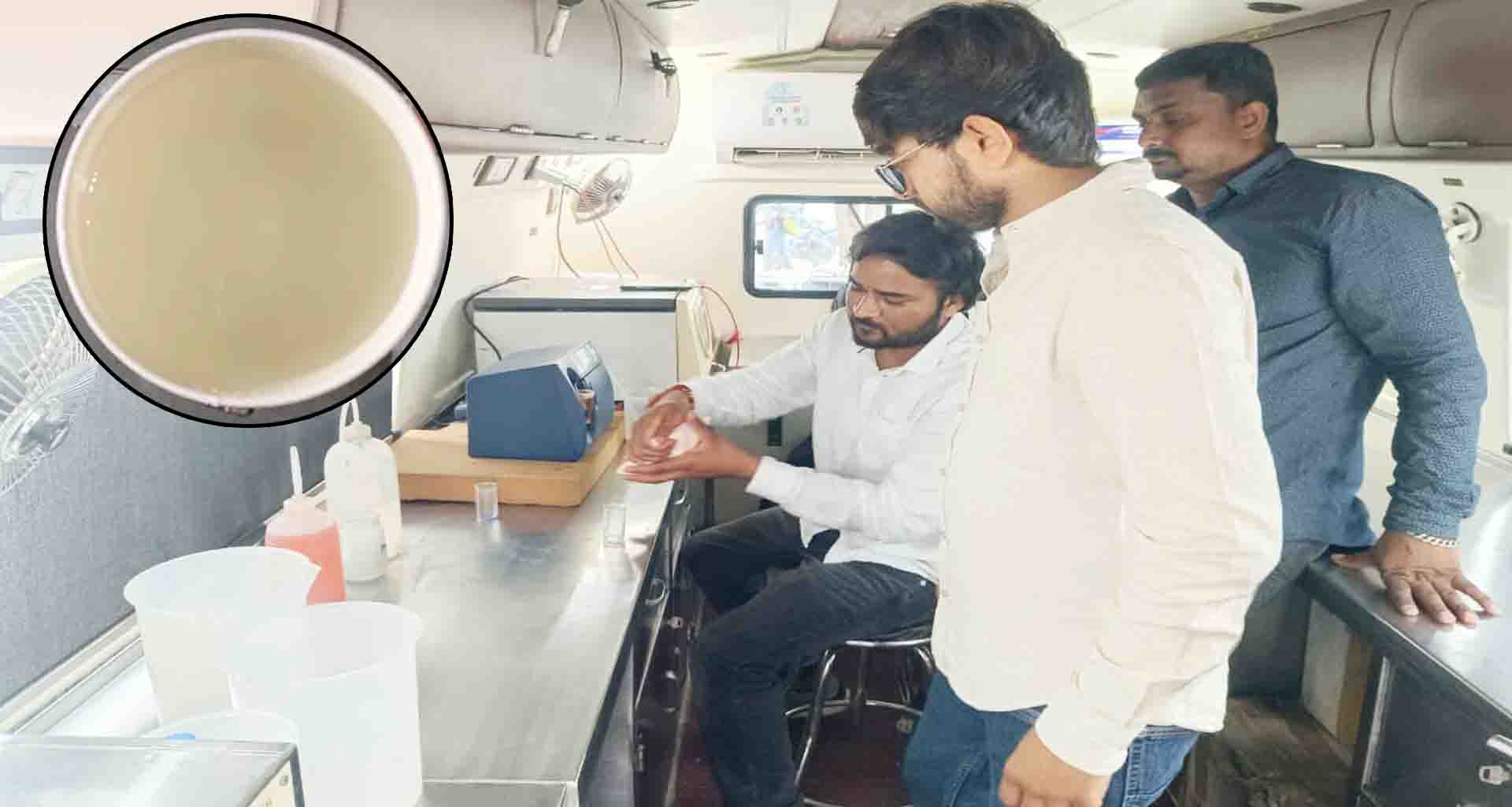 પાટણના મોટી ભાટીયાવાડ વિસ્તારમાં દુષિત અને દુર્ગંધ વાળું પાણી આવતા રોગચાળો ફાટી નીકળવાની દહેશત