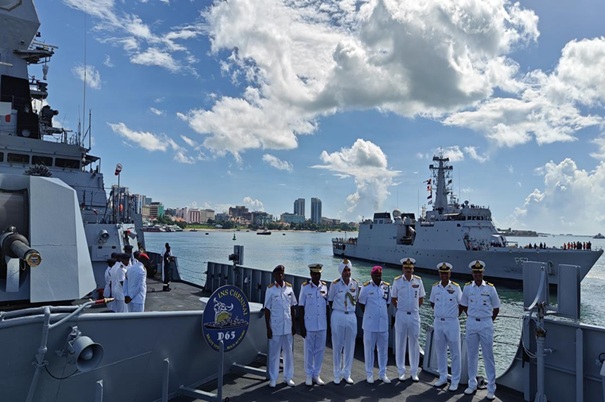 IOS SAGAR એ તાન્ઝાનિયાના દાર-એ-સલામ ખાતે પ્રથમ બંદરની મુલાકાત લીધી