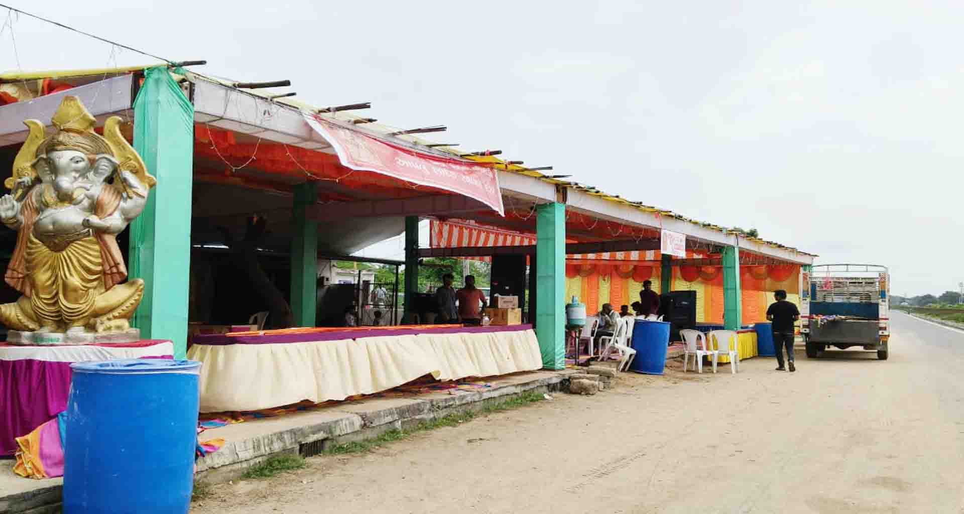 બનાસકાંઠા જિલ્લાના વિવિધ માર્ગો પર અંબાજી જતા પદયાત્રીકો ના સેવા કેમ્પોનો શુભારંભ 