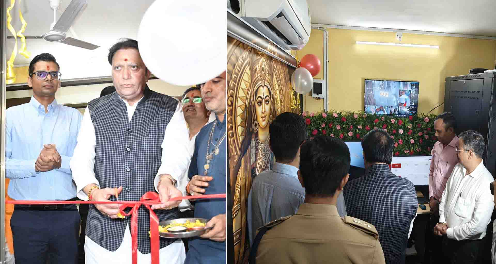 અંબાજી મંદિર ખાતે અદ્યતન ડેટા સેન્ટરનો મંત્રી બલવંતસિંહ રાજપૂતના વરદ હસ્તે શુભારંભ