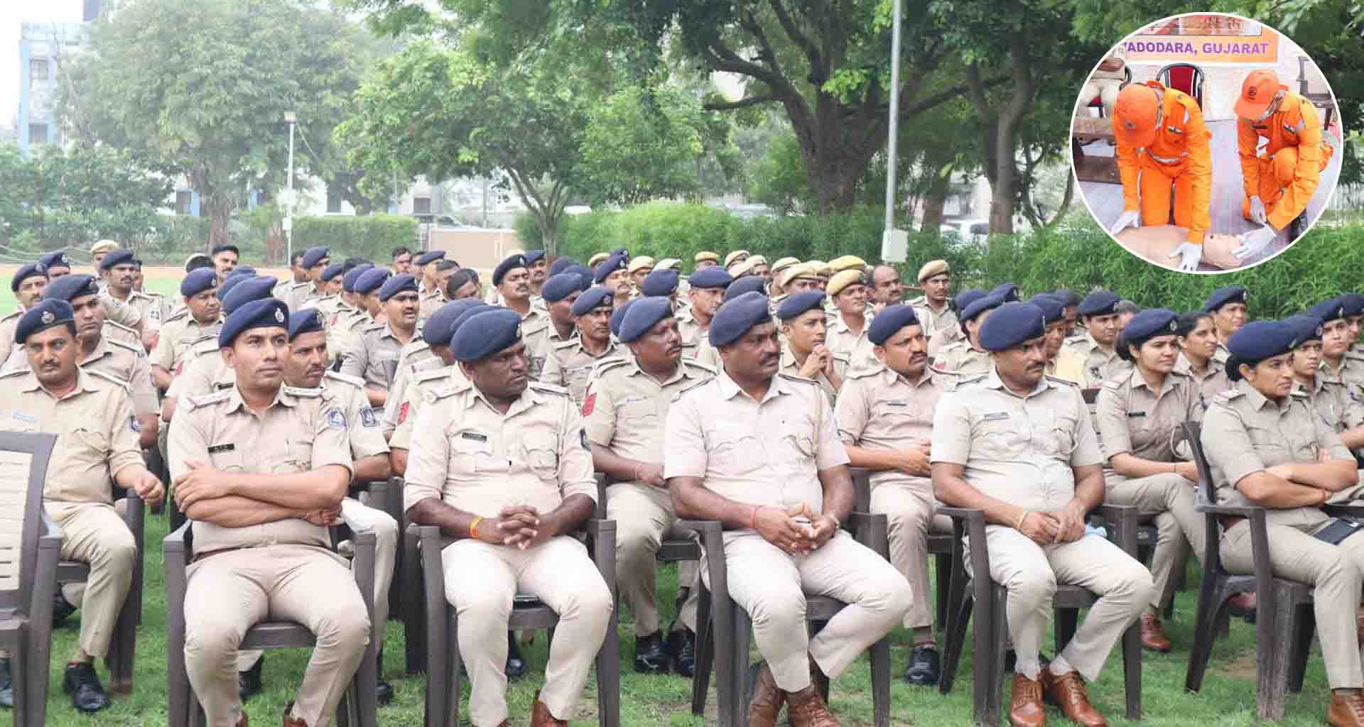 પાટણ ખાતે નેશનલ ડિઝાસ્ટર રિસ્પોન્સ ફોર્સ (NDRF)ની ટીમે આપત્તિ વ્યવસ્થાપન અંગે તાલીમ આપી