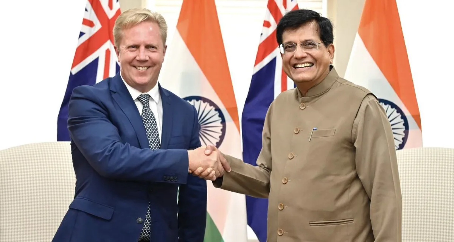 ભારત અને ન્યુઝીલેન્ડ વચ્ચે FTA વાટાઘાટો પૂર્ણ, ડેરી ક્ષેત્રમાં કોઈ છૂટ નહીં