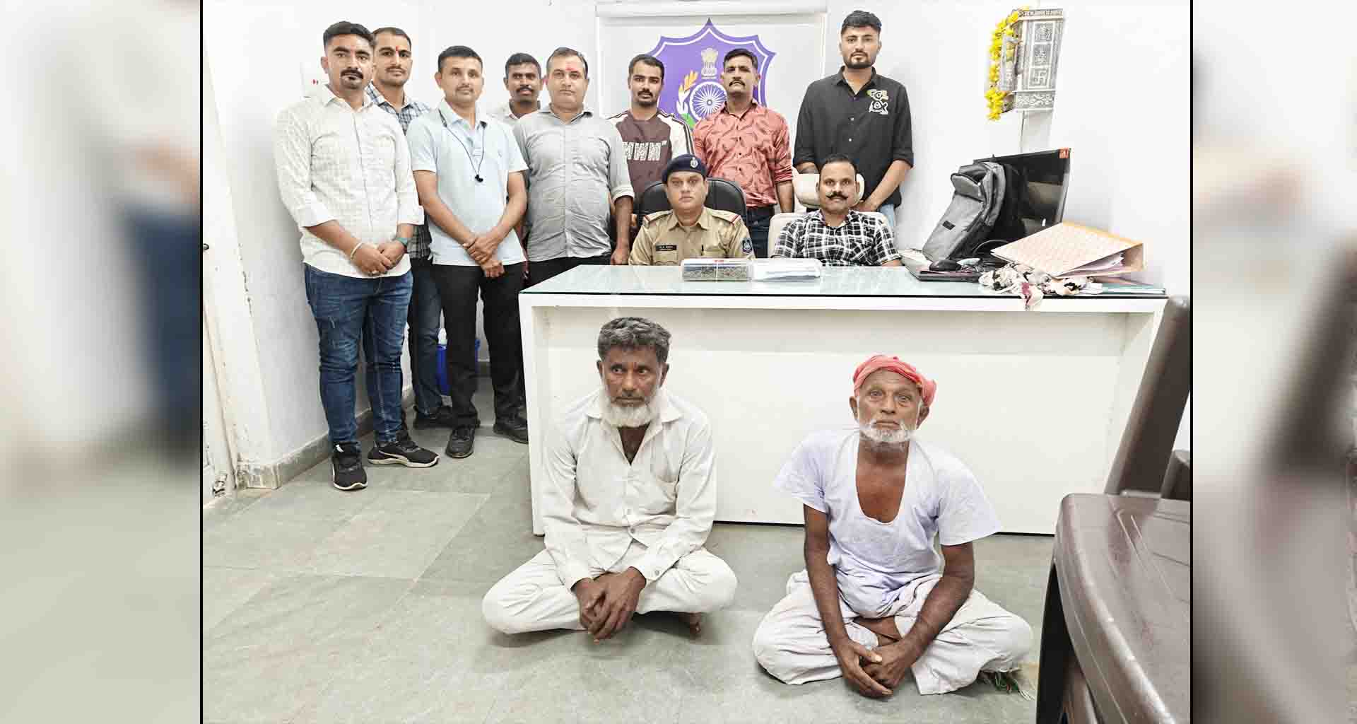 મહેસાણા તાલુકા માંથી ગાંજાના જથ્થા સાથે એક ને ઝડપી પાડ્યો